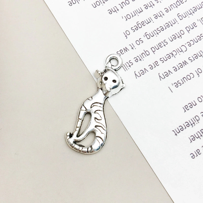 1 Piece Alloy Spider Spider Web Skull Pendant Jewelry Accessories