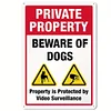 3pcs - Dog Warning- Vintage Metal Signs(12*16Inch)