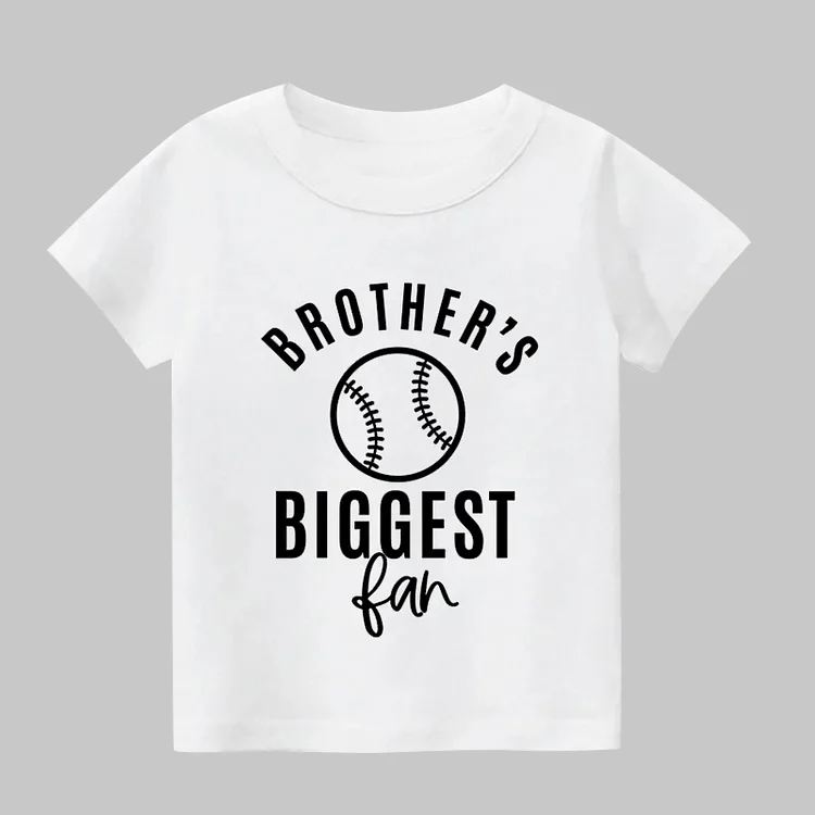 Round Neck Baseball Kids T-Shirt|S14