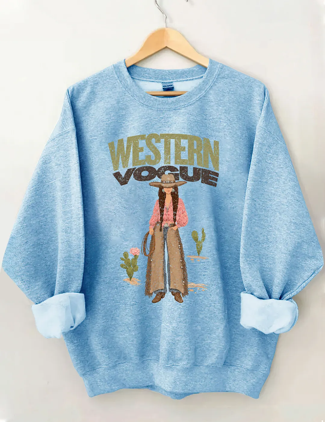 Western Cowgirl Sweatshirt