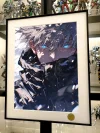 Snowstorm Satoru Gojo Decorative Painting - Jujutsu Kaisen - Xingkong Studio