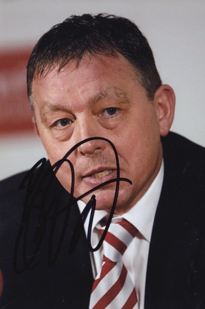 BILLY DAVIES HAND SIGNED 6X4 Photo Poster painting - FOOTBALL AUTOGRAPH - NOTTINGHAM FOREST 18.