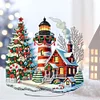 Acryl Weihnachtsleuchtturm - 5d DIY Handwerk Ornament