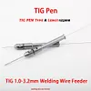 Welding Tig Pen Welding Rod Holder TIG Feeder Pen for 1.0-3.2mm Welding Wire