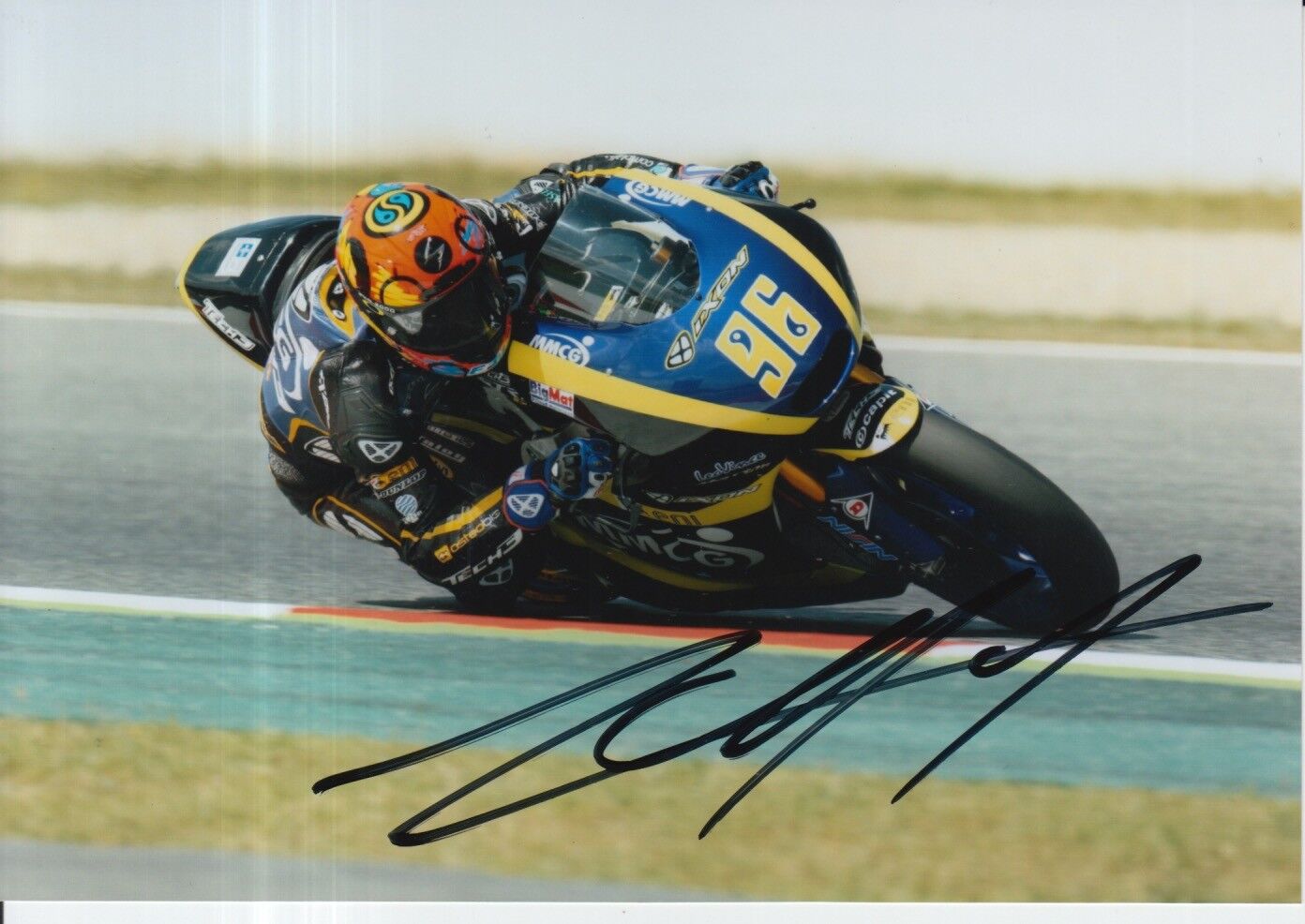 Louis Rossi Hand Signed 7x5 Photo Poster painting Tech 3 Moto2 MotoGP 14.