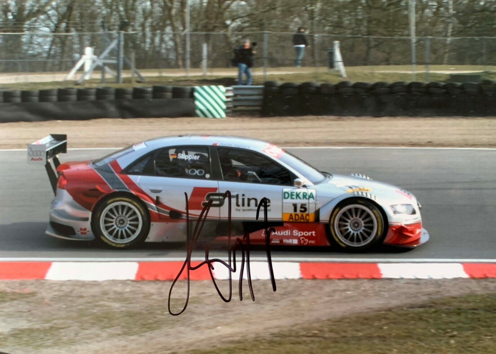 Frank Stippler Hand Signed Autograph Audi DTM Porsche Supercup