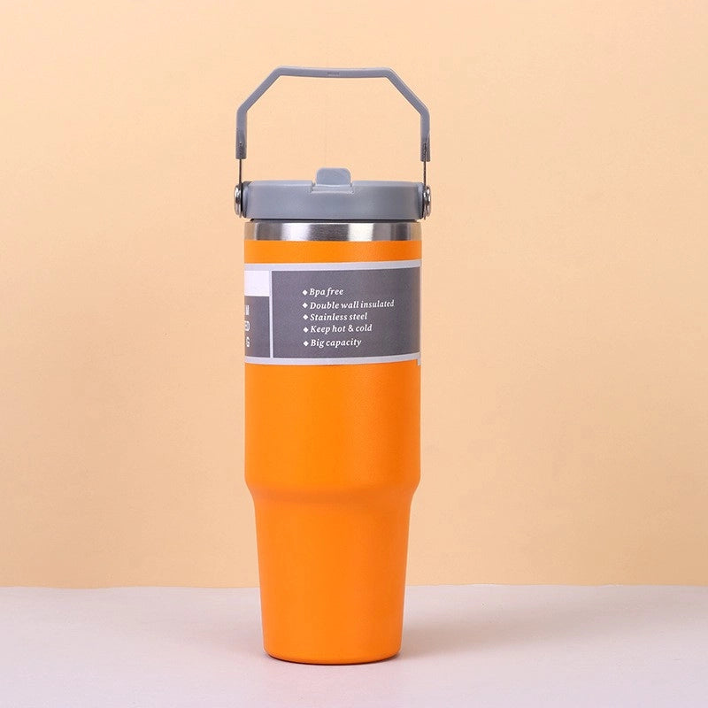 Casual Solid Color 201 Stainless Steel 304 Stainless Steel Thermos Cup 1 Piece