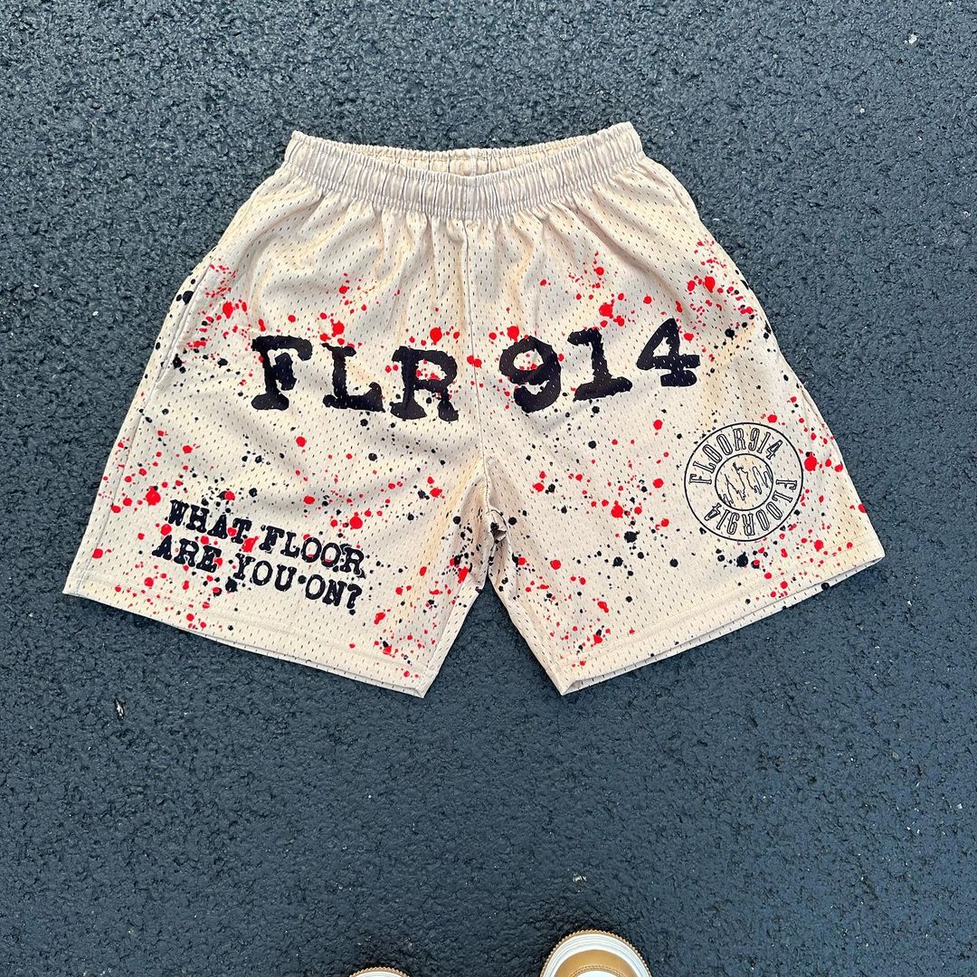 Vintage Street FlR914 Print Mesh Shorts