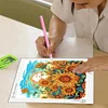 DIY Partial Special Shaped Drill Diamond Painting-Sunflower