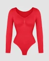 Long Sleeve Shaping Bodysuit