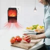Flame Heater Home Mini Small Fan Heater Office Dormitory Multifunctional Fan Heater