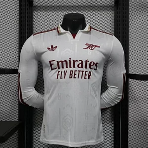 2025/2026 Player Version Long Sleeve Arsenal Third Away Football Shirt 1:1 Thai Quality
