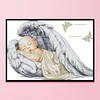Baby Angel-11CT Counted Cross Stitch Kit(49*34cm)