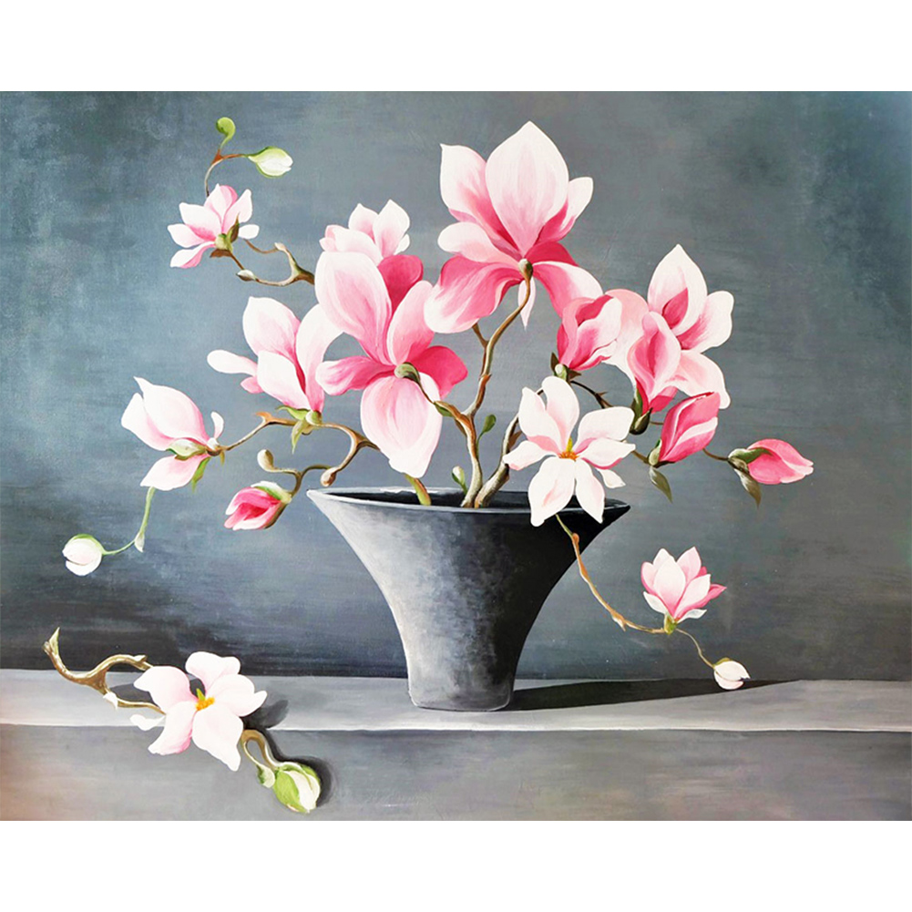 Magnolia - Painting By Numbers - 50*40CM gbfke