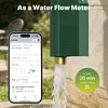 Tuyas WiFi Water Timer Smart Valve Controller Brass Inlet & Outlet Automatic Garden Irrigation Machine APP Voice Control Intelligent Sprinkler Timer for Home Garden Planter