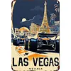 Las Vegas - Metal Tin Signs(8*12Inch/12*16Inch) - Garage
