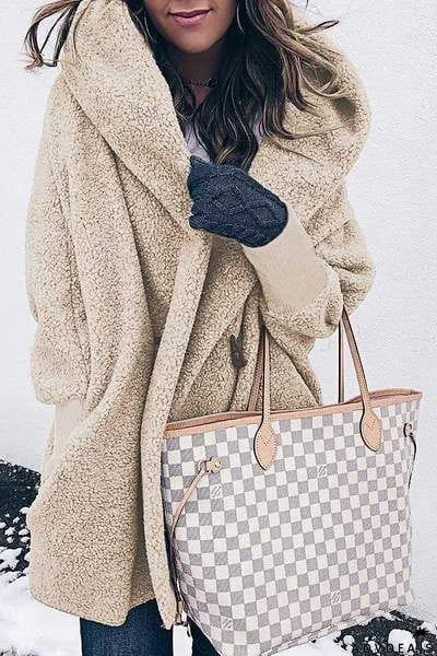 Soft Wide Collar Coat (3 Colors)