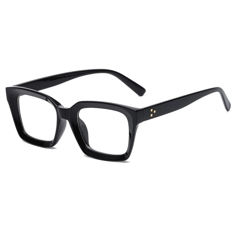Minimalist Leopard Ac Square Full Frame Optical Glasses