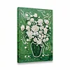 (20x30cm)DIY Flower Vase Framed Handmade Pearl Painting Art Craft Kit Living Home Decor