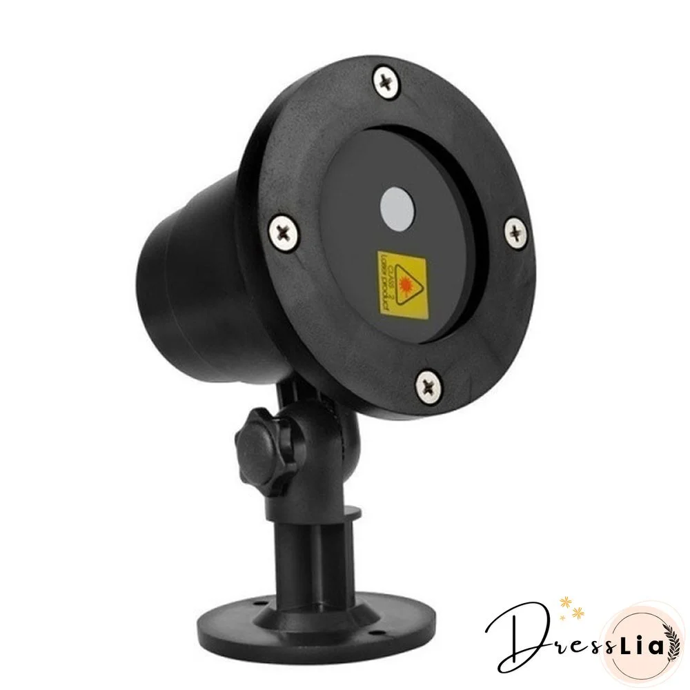 Outdoor Indoor Waterproof Green & Red Laser Projector Light for Party Landscape Garden Halloween Christmas Decoration Gift US/EU/UK/AU Plug