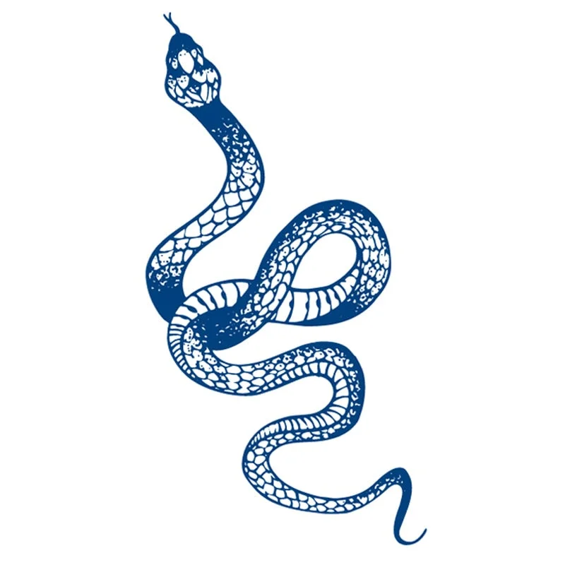 Juice Lasting Ink Tattoo Body Art Waterproof Temporary Sticker Snake Musical Note Women Totem Small Paw Rose Arm Fake Tattoos