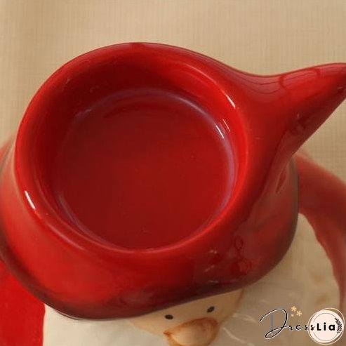 Cute Santa candle holder Xmas  Christmas party