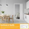 [US Local Warehouse] 2 Set Pocket Door Frame Kits with 220LBS Two-Way Soft-Close Mechanism Hidden Door Kit Sliding Hardware Smoothly and Quietly Easy to Install (24-36x80in)