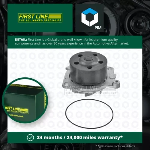 Water Pump fits ALFA ROMEO 156 932 1.6 1.8 2.0 97 to 06 AR32104 Coolant 182A2000 Parts