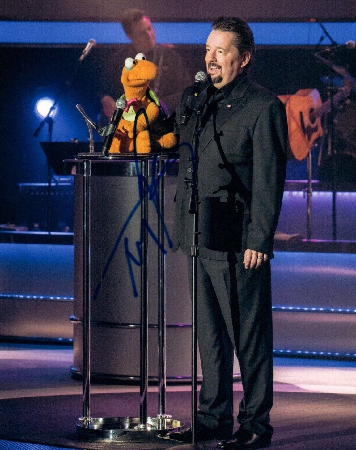 Terry Fator Signed Autographed 8x10 Photo Poster painting Ventriloquist COA VD