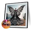 Engelsfl&uuml;gel M&auml;dchen - speziell geformtes Diamond Painting - 30*30cm