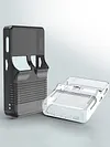 Transparent TPU Case for R36S Handheld Game Console Anti-fall Protective Cover
