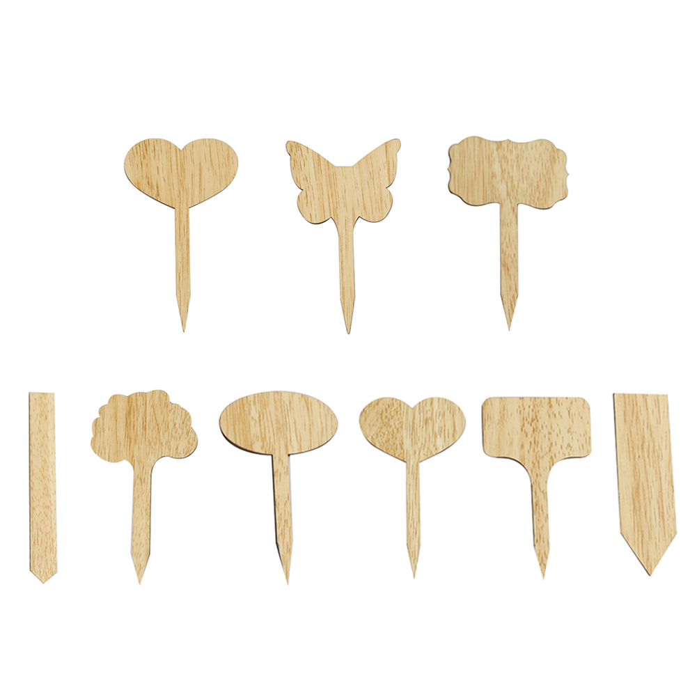 

Bamboo Plant Labels Wooden Sign Tag Insert Card Garden Marker Message Board, Jm00482, 501 Original