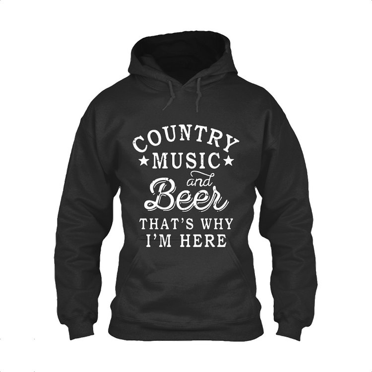 Country Music And Beer, Beer Classic Hoodie