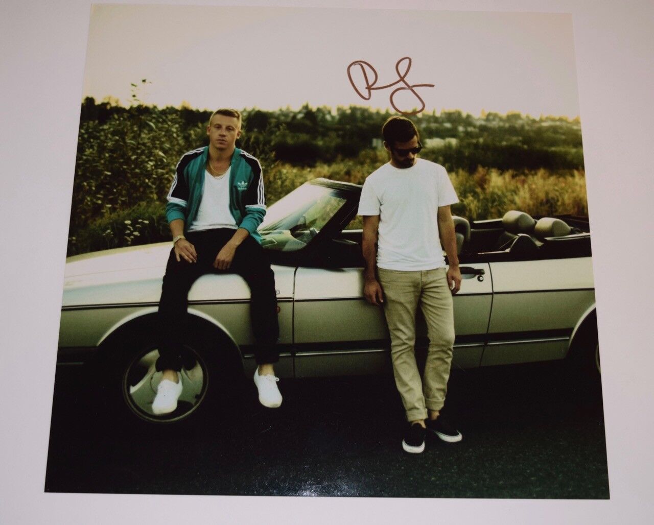 Ryan Lewis Signed Autograph Can't Hold Us Macklemore 12x12 Album Photo Poster painting COA VD