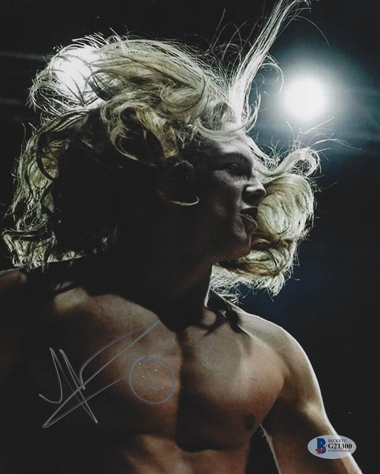 Matt Riddle Signed 8x10 Photo Poster painting BAS Beckett COA WWE NXT Wrestling UFC Autograph 16