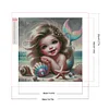 (US Local)Mermaid-Full Square Diamond Painting(35x35cm)