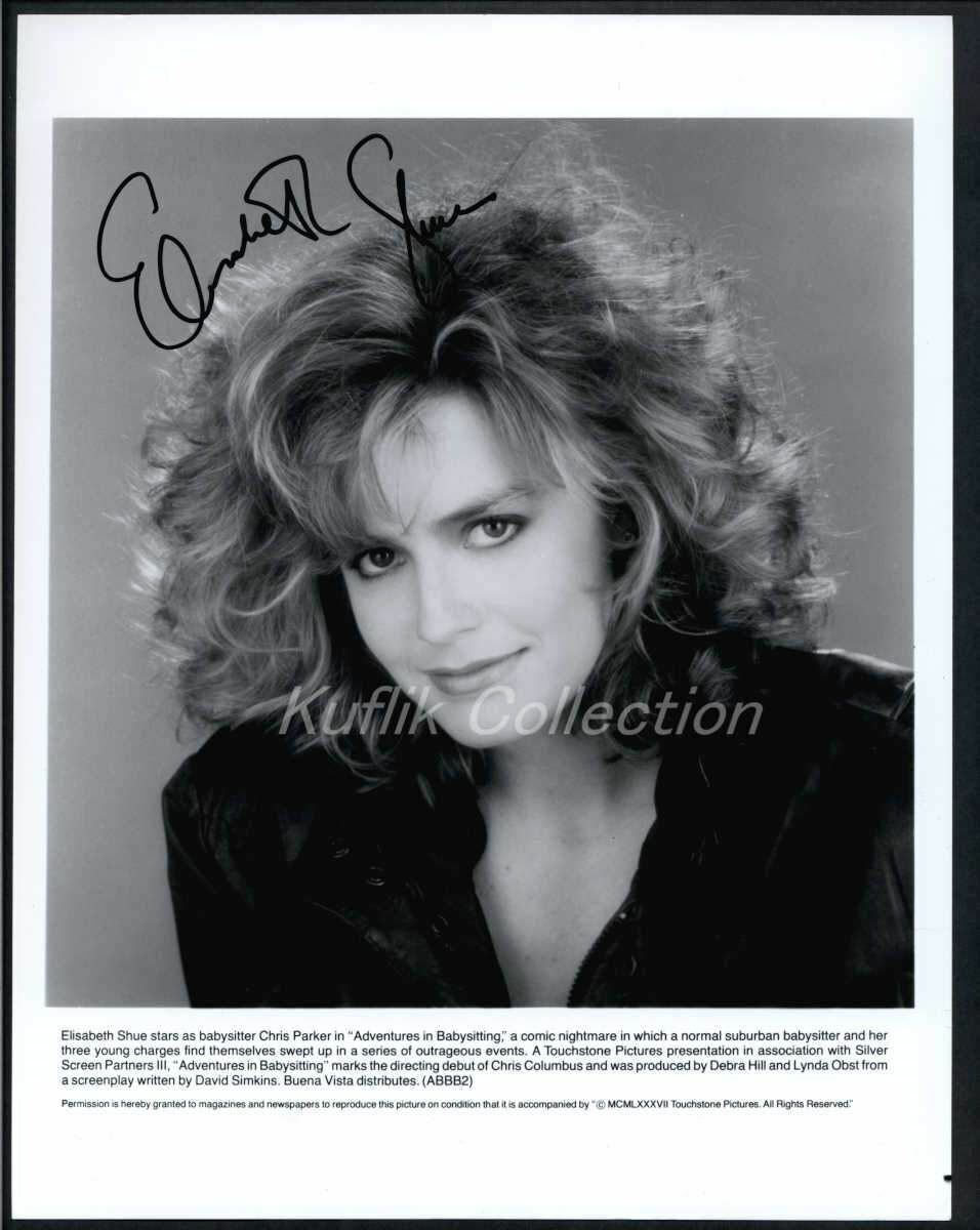 Elisabeth Shue - Signed Autograph Movie Still - Adventures in Babysitting