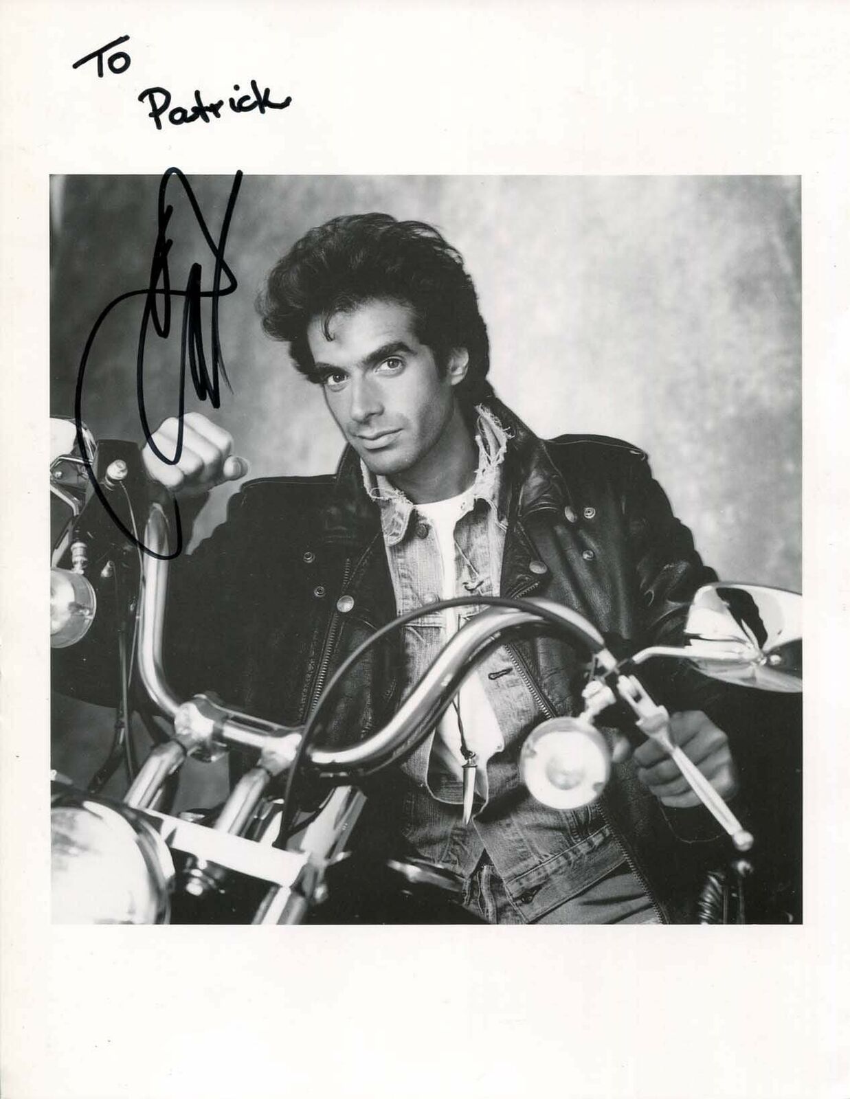 David Copperfield ILLUSIONIST autograph, signed Photo Poster painting