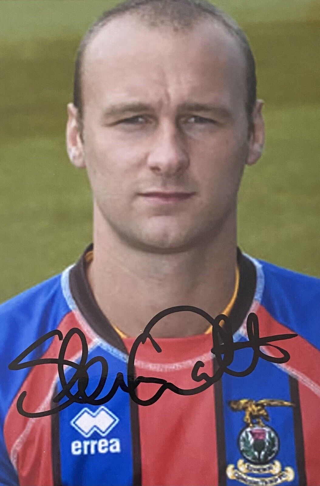 Steven Watt Genuine Hand Signed Inverness Caledonian Thistle 6X4 Photo Poster painting