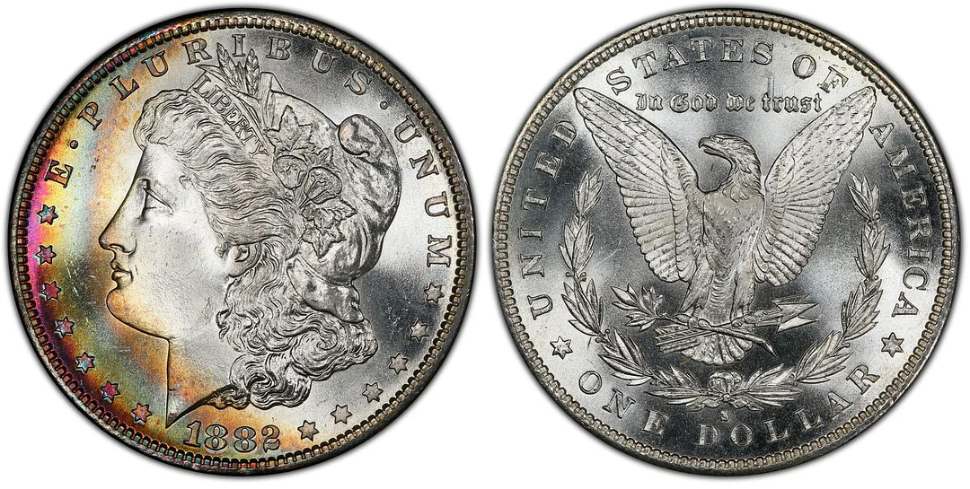 1882-S Morgan Silver Dollar