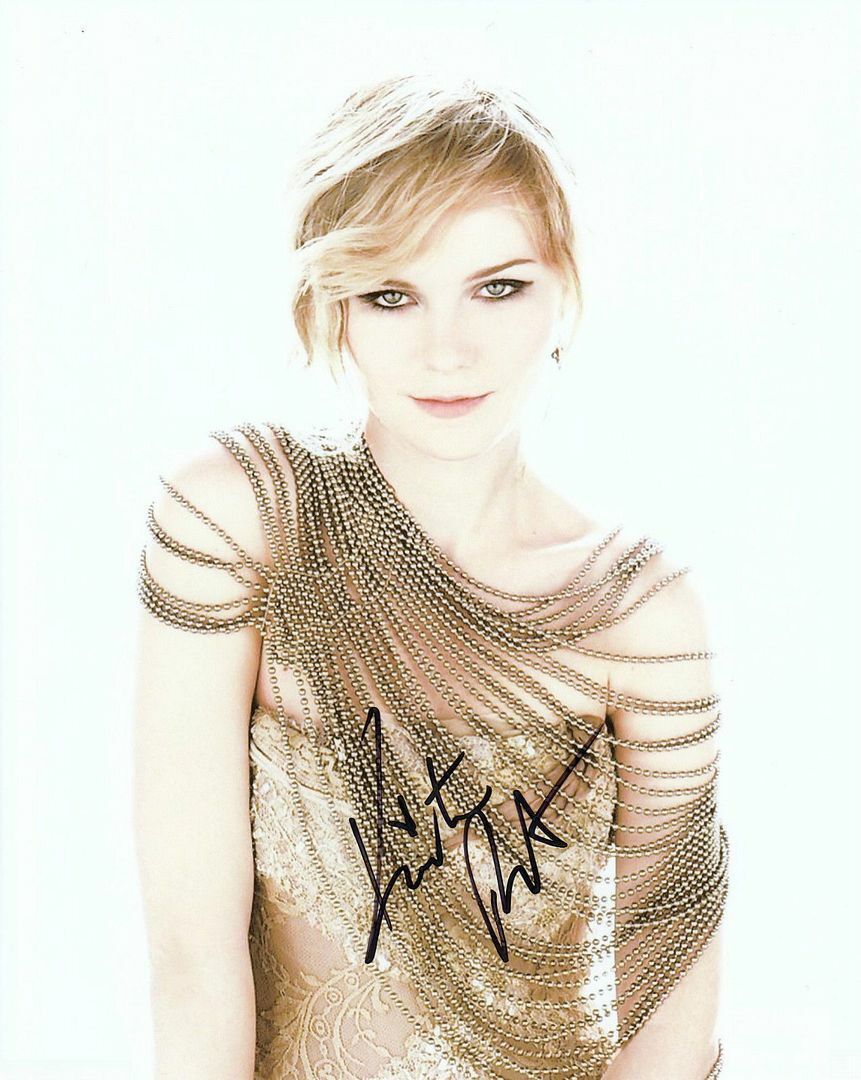 Kirsten Dunst Autograph Signed Photo Poster painting Print