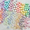 Clarity UV Flashing Prismatic Square Acrylic Beads DIY Bracelet