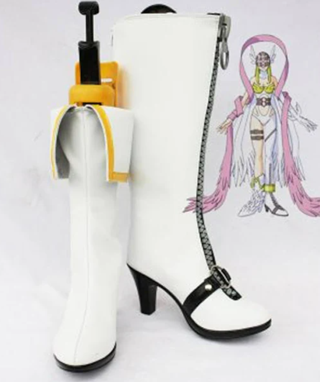 Digital Monster Angewomon Cosplay Boots Shoes