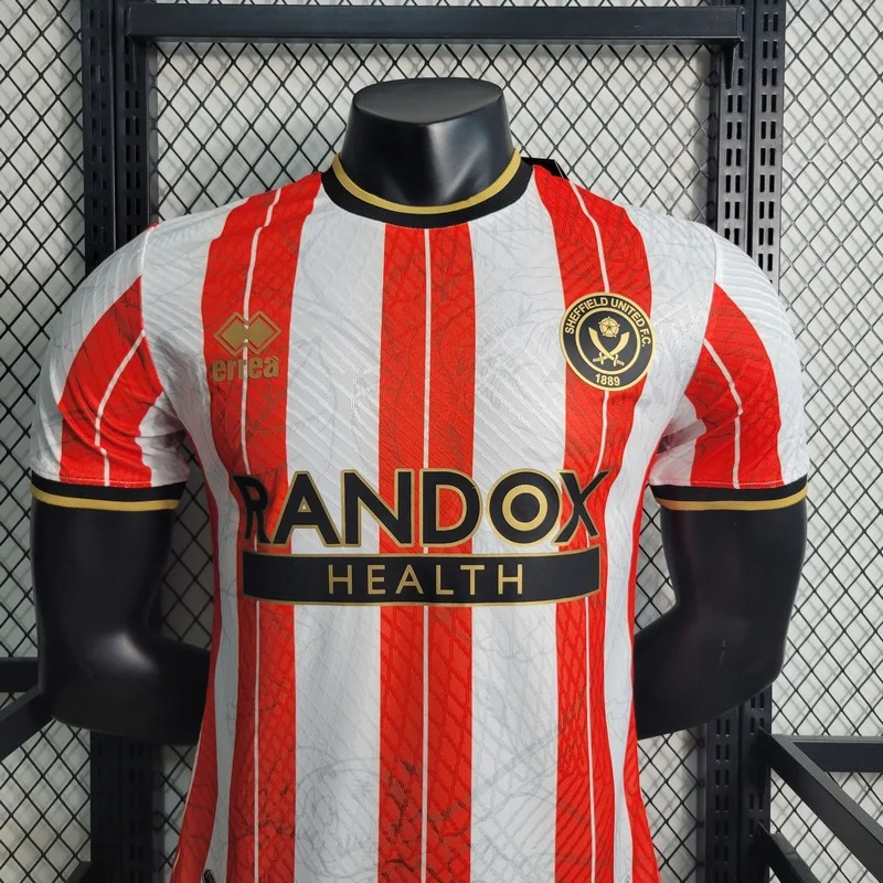 2023/2024 Sheffield United Home Soccer Shirt 1:1 Thai Quality