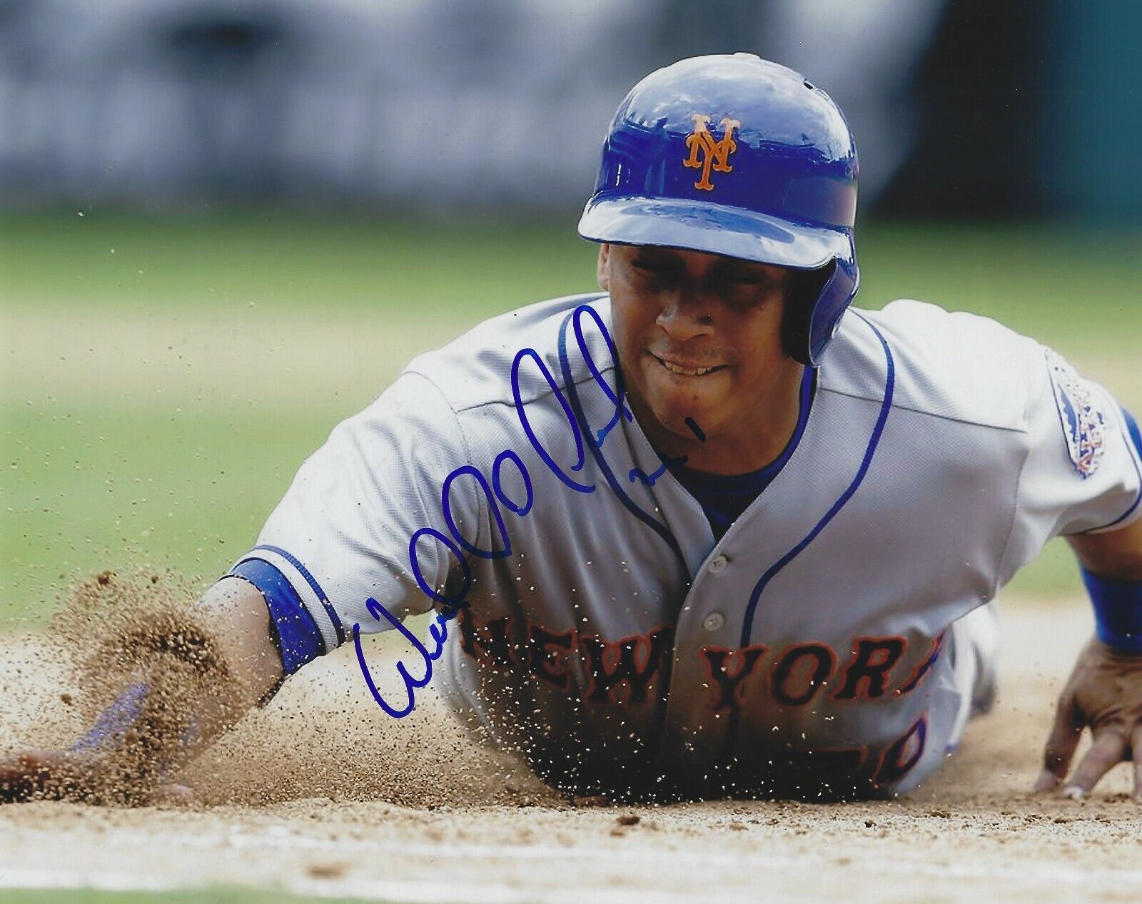 Autographed WILFREDO TOVAR New York Mets 8x10 Photo Poster painting- COA