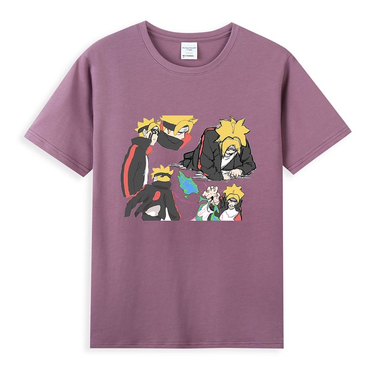uzumaki purple shirt