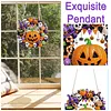 Halloween Pumpkin DIY Acrylic 5D Crystal Diamond Gem Art Hanging Ornament