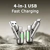 🔥4-in-1 USB Charging Cable fast charging⚡