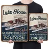 Lake house - Metal Tin Signs(8*12Inch/12*16Inch)