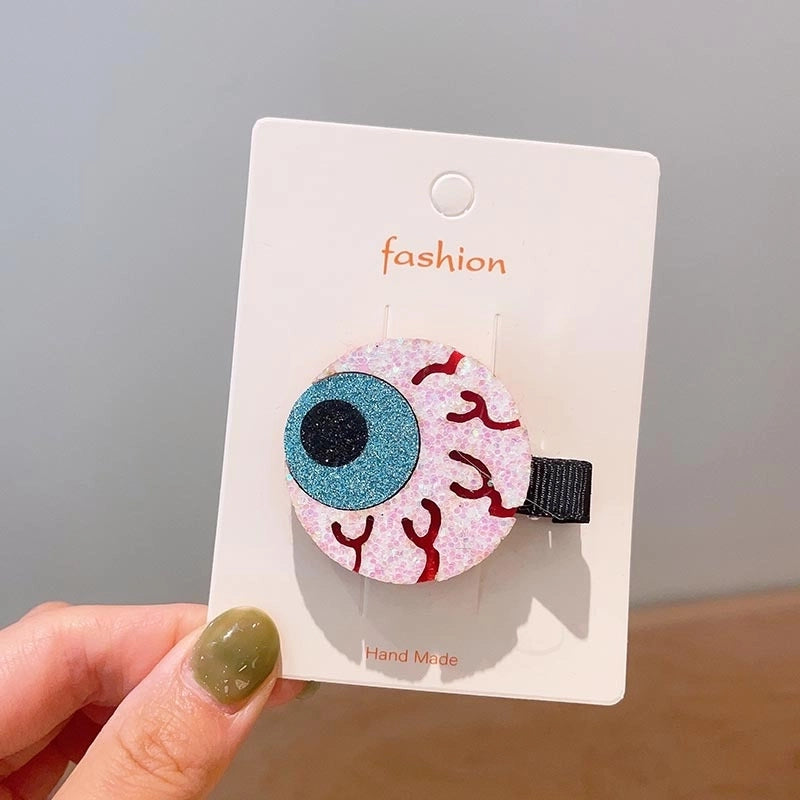 Halloween Cool Style Girl’S Pumpkin Cat Ghost Felt Hair Clip